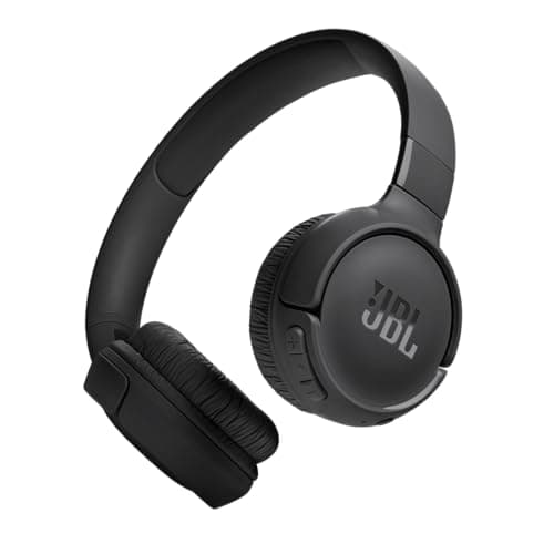 JBL Tune 520BT - Wireless On-Ear Headphones, Up to 57H Battery Life and Speed Charge, Lightweight, Comfortable and Folda